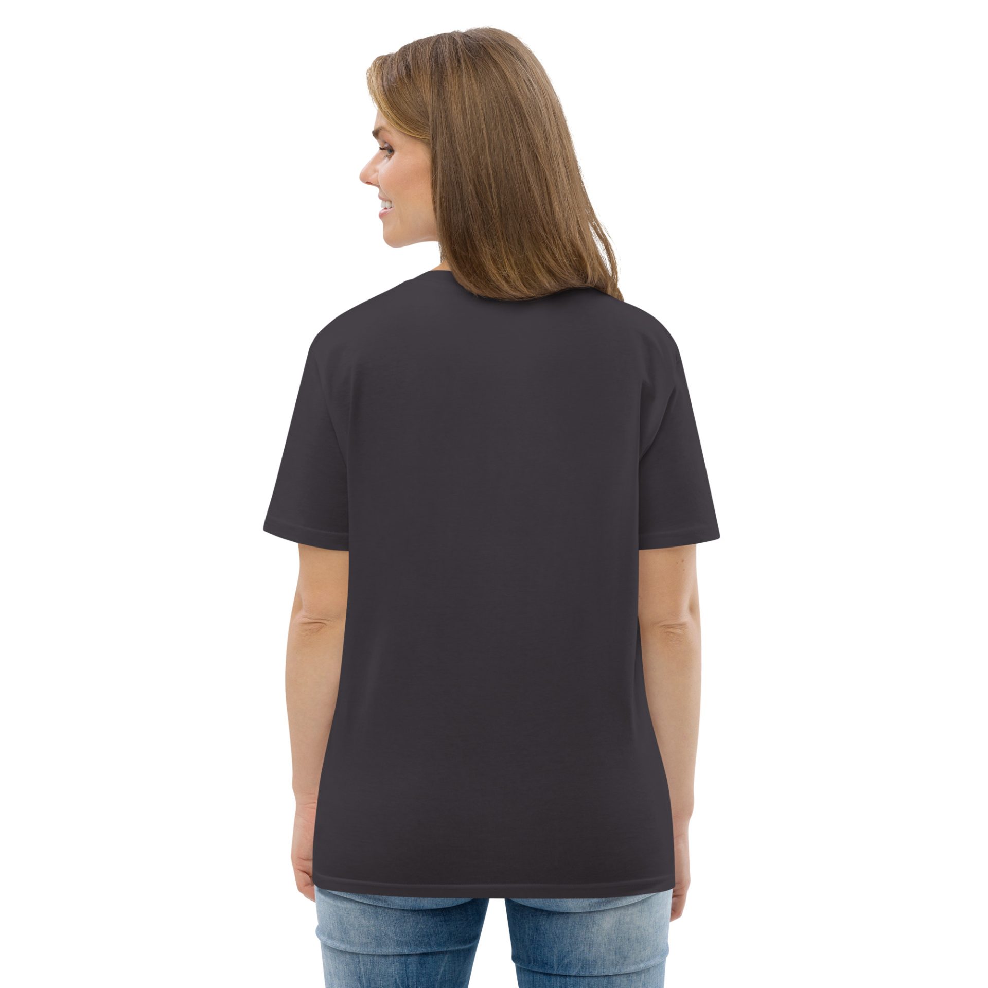 Unisex organic cotton t shirt anthracite back 69132c4846acd.jpg