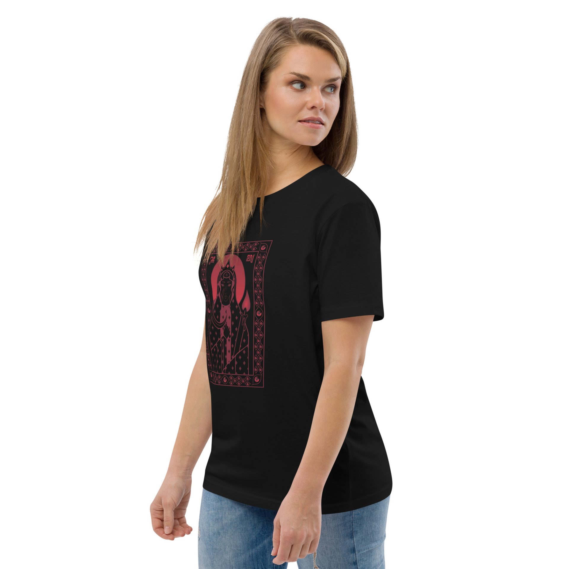 Unisex organic cotton t shirt black left front 69132e073a81d.jpg