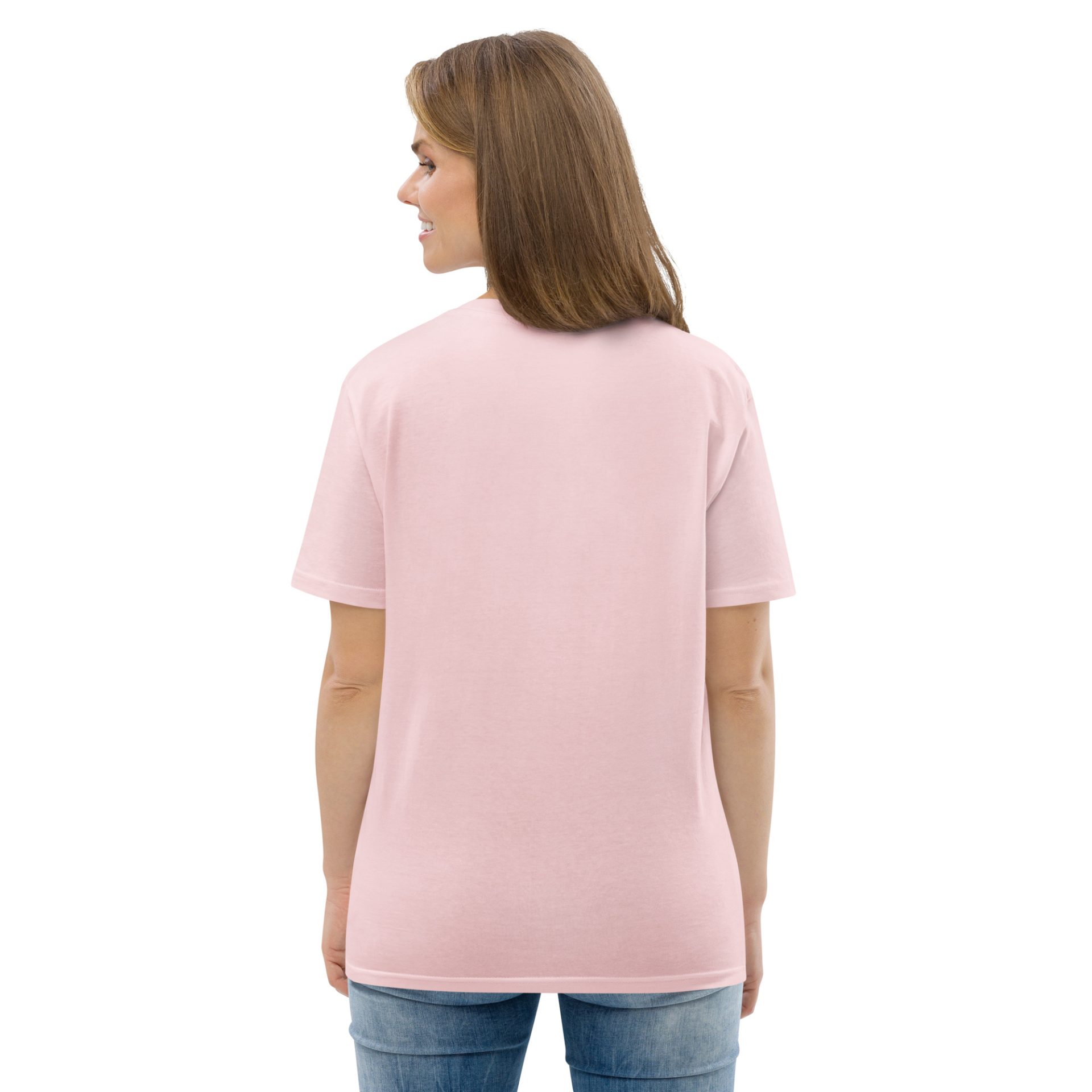 Unisex organic cotton t shirt cotton pink back 69132e0908fb7.jpg