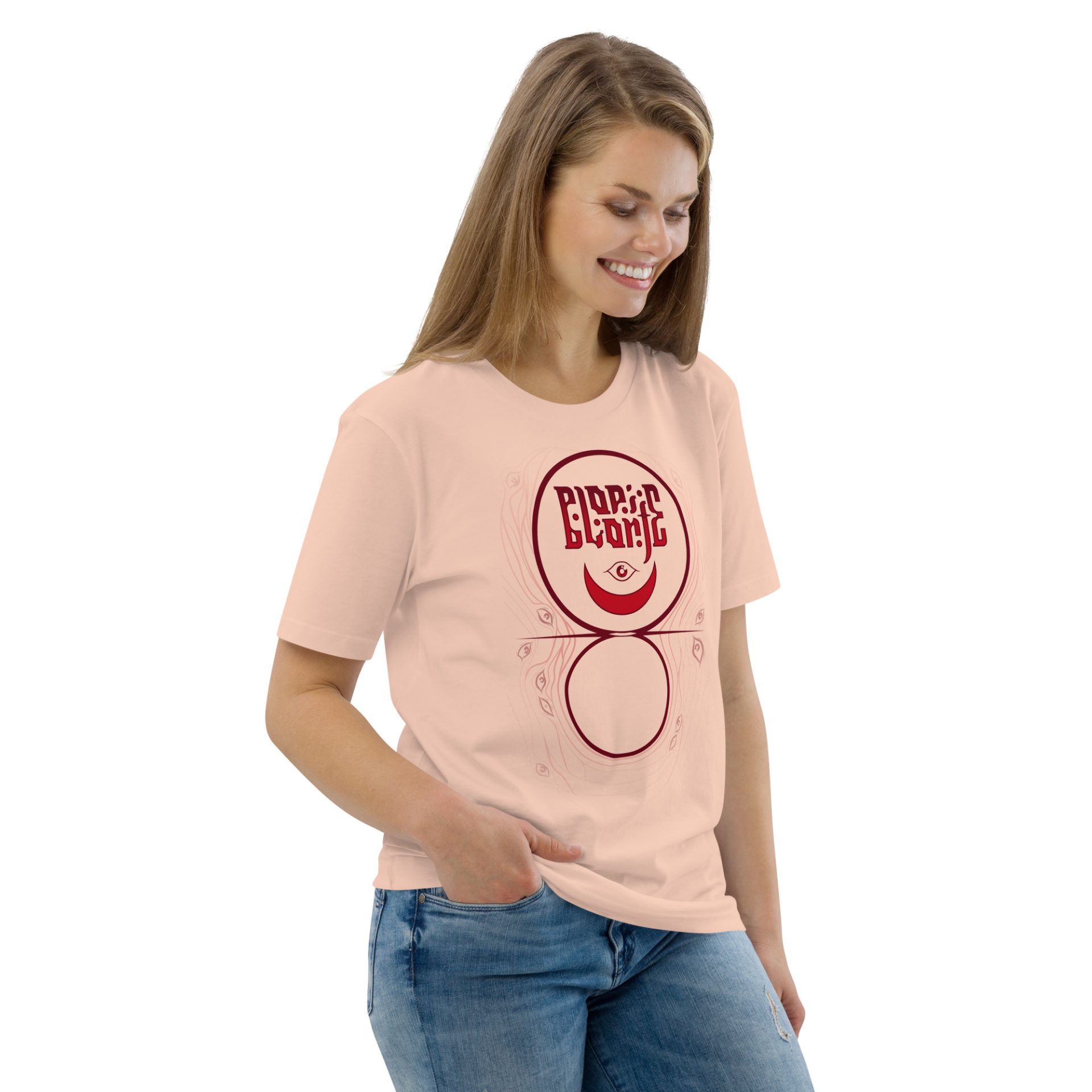 Unisex organic cotton t shirt fraiche peche right front 691256d623374.jpg
