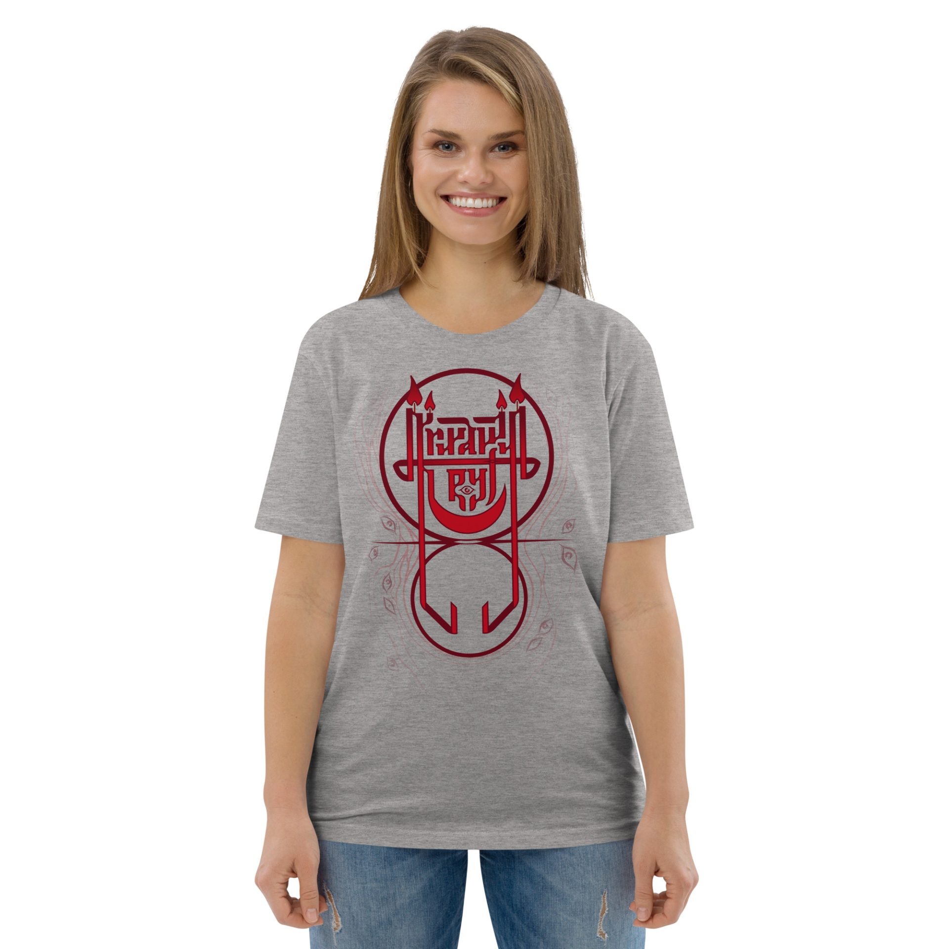 Unisex organic cotton t shirt heather grey front 69132c490aa76.jpg