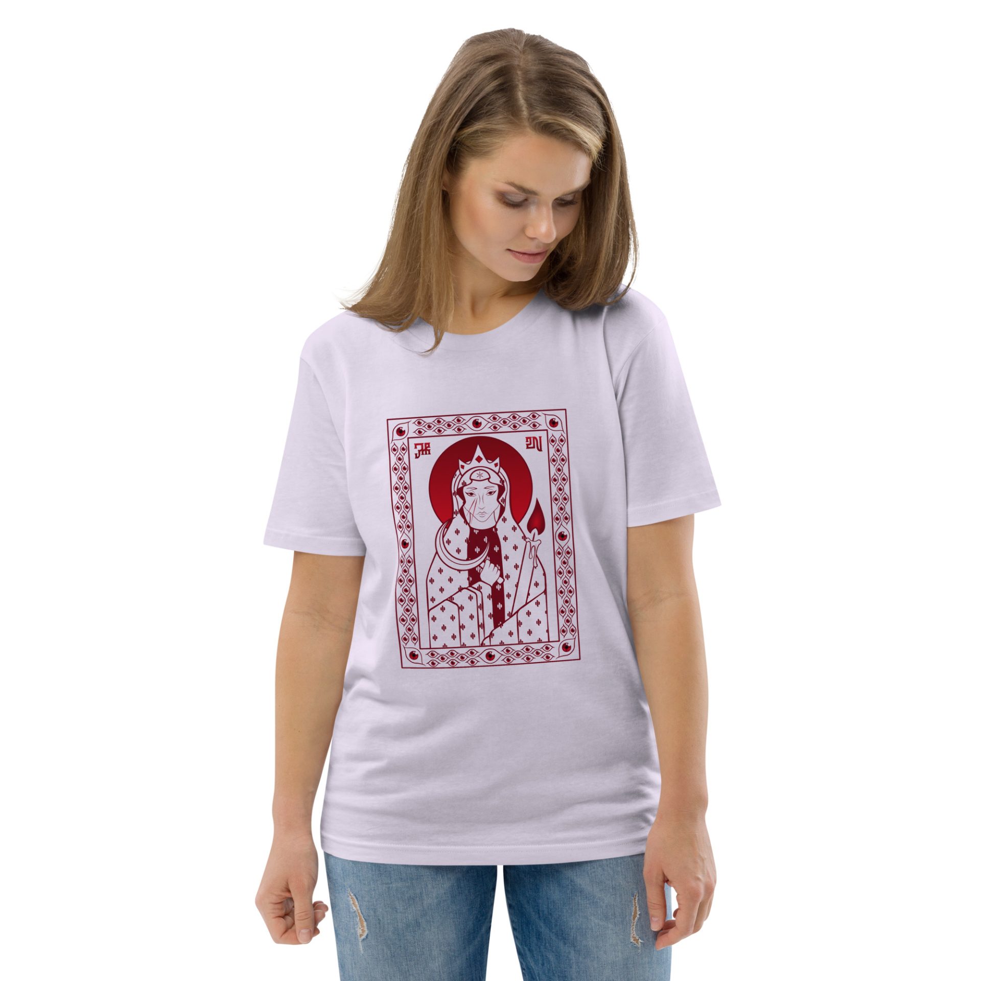 Unisex organic cotton t shirt lavender front 2 69132e095ae8b.jpg