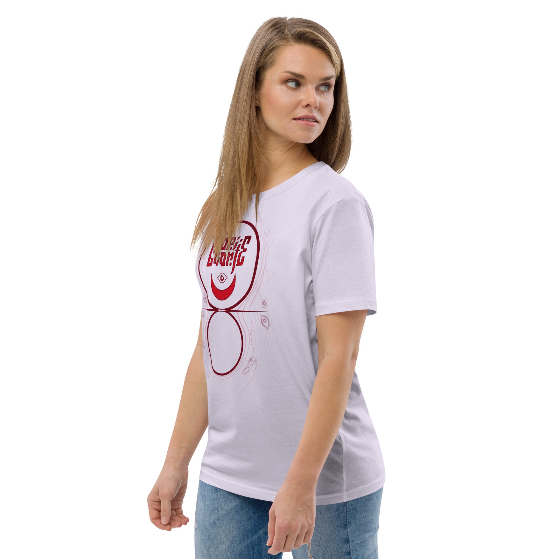 Unisex organic cotton t shirt lavender left front 691256d6da242.jpg