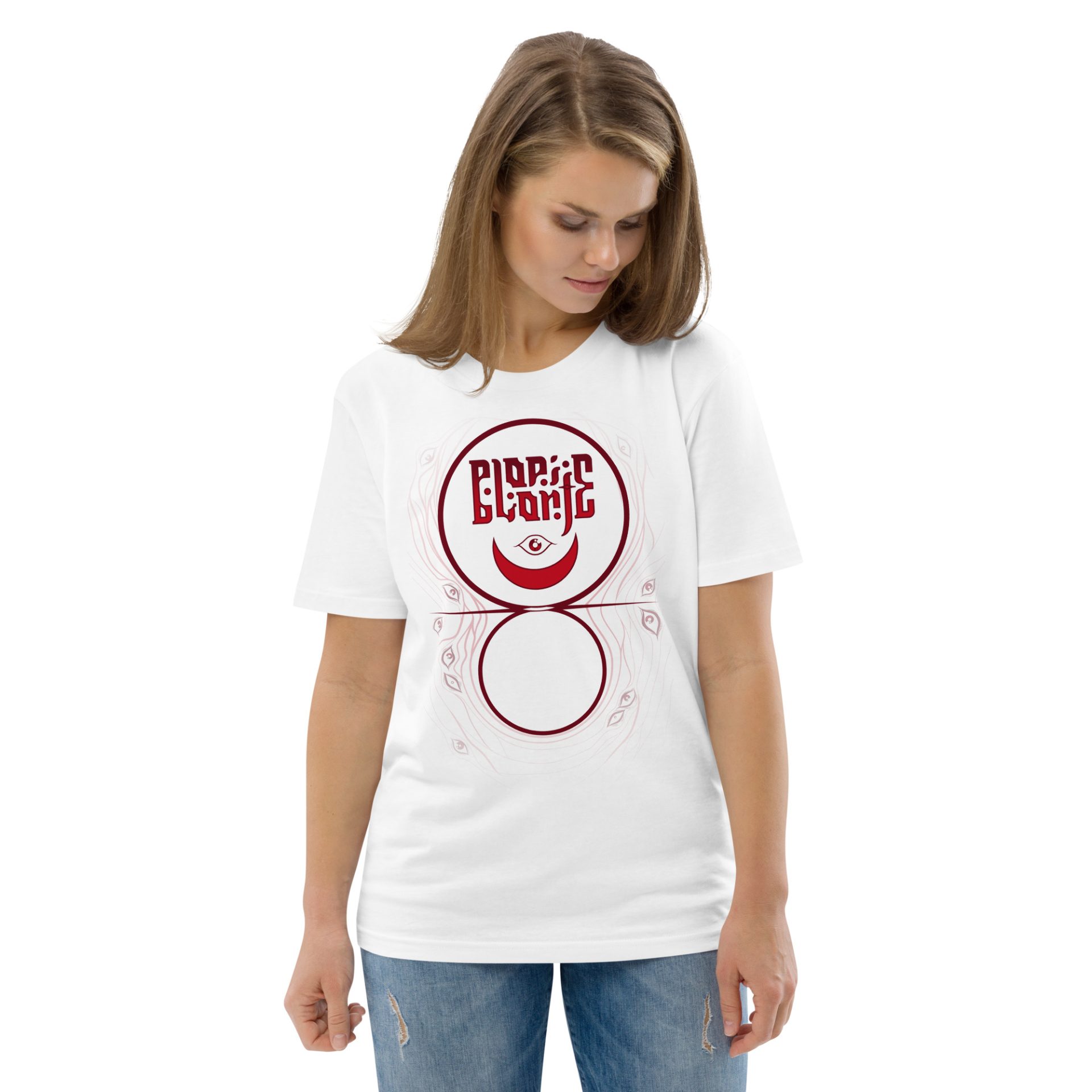 Unisex organic cotton t shirt white front 2 691256d720947.jpg