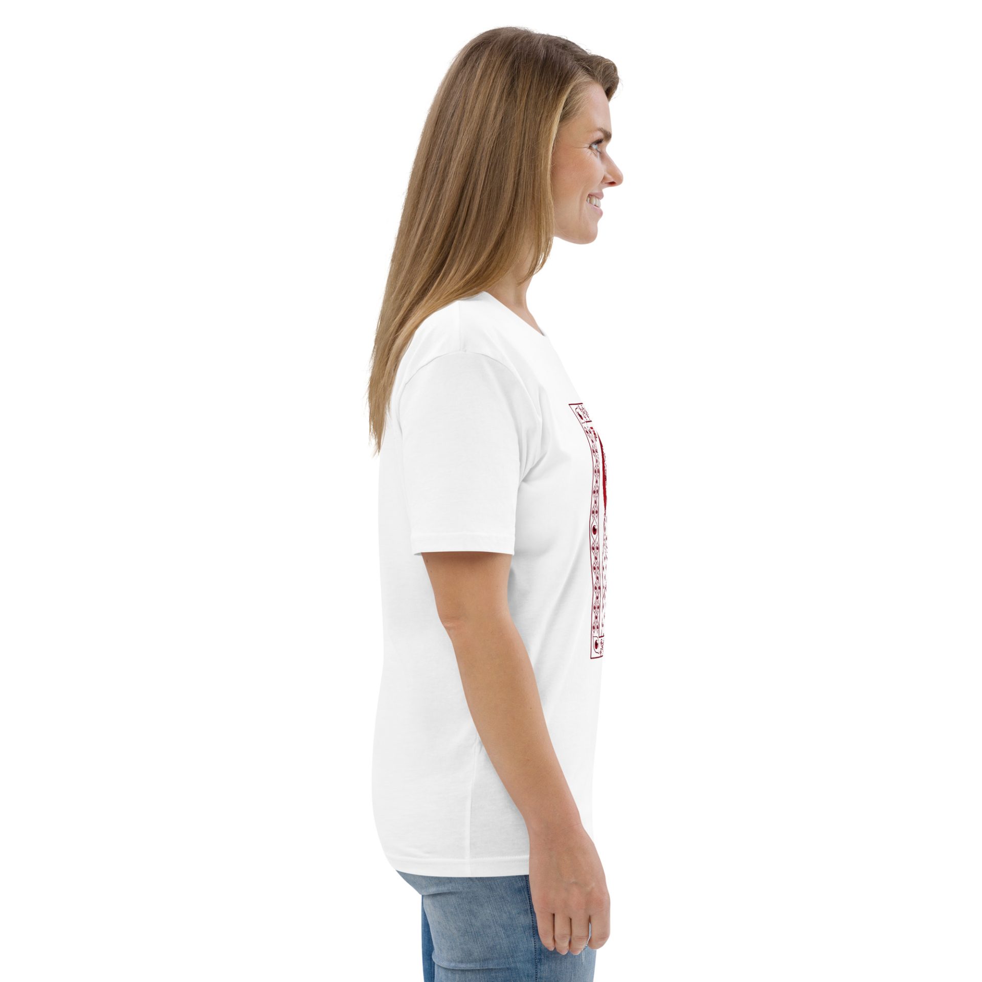 Unisex organic cotton t shirt white right 69132e09e52e8.jpg